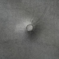 Sofá Cama con función de Cama 2 plazas, Sofá plegable con respaldo ajustable, efecto terciopelo gris, 130x78x79 cm, Adaptado para Salón - details 1