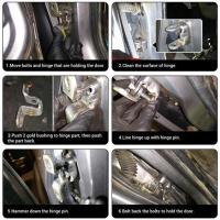 Kit De Reparación De Juntas De Puerta De Coche Para Nissan Navarra 1997-2005 Resistente a La Corrosión Y De Alta Resistencia Piezas De Repuesto Para Automóviles - details 4