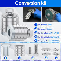 Adaptador Toorise De Acero Inoxidable 304 Para X Lock a M14 Convertidor De Tornillo Para Corte De Hojas De Amoladora Angulada - details 11