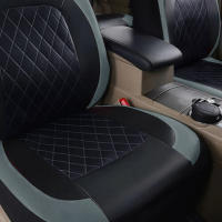 Funda De Asiento De Coche Universal De Cuero PU Todas Las Estaciones Impermeable Protector De Asiento Para Sedan SUV Camión Pick-up - details 10