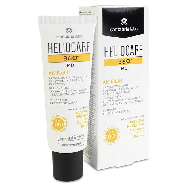 Cantabria Labs Fluido Protector Solar Heliocare 360º MD AK 50 Ml - Alta Protección UVA/UVB - 1