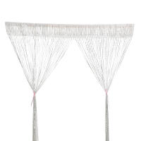 Panel De Puerta Ventana Con Pantalla Antipolvo Tassel Beaded Cortinas Translúcidas Para Decoración De Habitaciones - details 2