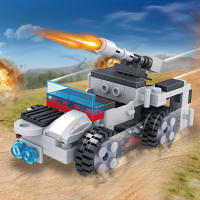 COGO Transformación De Robot a Avión Juguetes De Bloques De Construcción Serie Militar Regalo Para Niños (774 Piezas) - details 17
