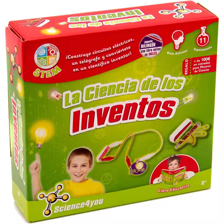 Science4you - La Ciencia de Los Inventos Juguete Científico y Educativo Stem para Niños +8 Años, Multicolor, única - 1