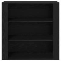 Armario de Pared vidaXL Negro Roble 80x33x80 cm Madera Elaborada - details 4