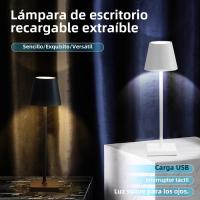 Lámpara De Mesa Con Sensor De Toque 1pc Para Dormitorio Oficina Nightstand Librería Sala De Estar Decoración De Hogar Luz Nocturna - details 7