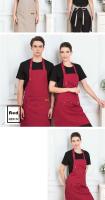 Nueva Moda Del Delantal De Cocina Para Mujer Y Hombre Chef Trabajo Delantal Para Barbacoa Restaurante Bar Tienda Salones De Belleza Estudios Uniforme - details 12