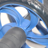 Rodillo De Abdominales Doble Rueda Antideslizante Entrenador De Músculos Abdominales Para Gimnasio Y Ejercicios En Casa Fitness Ab Roller - details 12