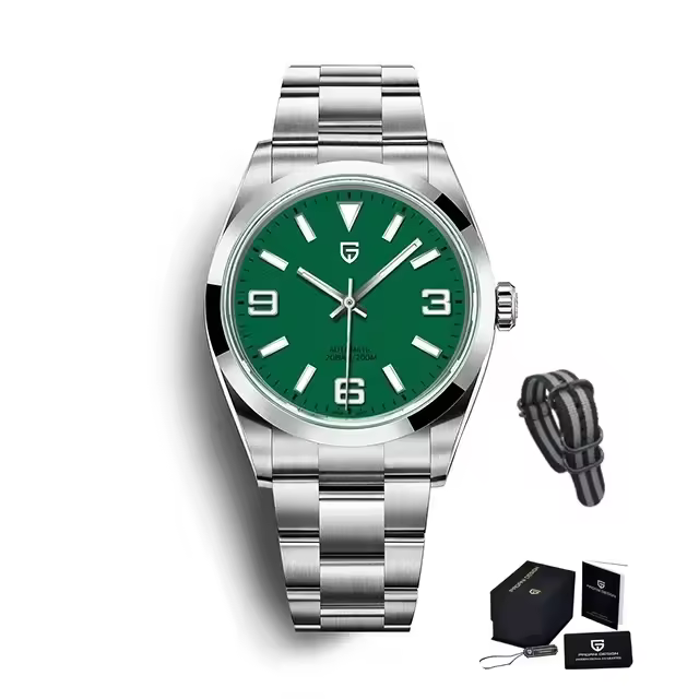 Reloj De Lujo Para Hombre PAGANI DESIGN V2 Versión 40MM Deportivo Automático NH35A Resistente Al Agua 100Bar Acero Inoxidable Cristal De Zafiro - 1