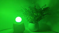 Bombilla LED Colorida E27 B22 2W AC 110V 220V G45 Para Decoración De Hogar Luz De Ambiente En Colores Verde Morado Rojo Rosa Naranja Azul - details 8