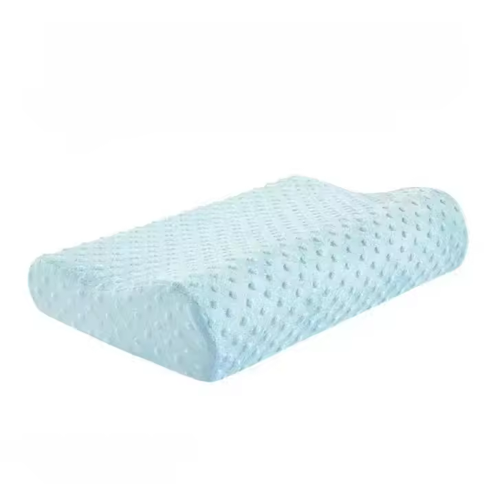 Almohada De Espuma De Memoria Para Dormir Ajustable Para Dormir De Lado Alivio De Dolor En El Cuello Y Los Hombros Almohada Contorneada Ortopédica - 1