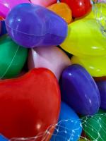 Pelotas de Piscina Infantil Multicolor Sin BPA, Forma de Corazón, Pack de 50/100/200 Unidades – Bolas de Parque para Niños y Bebés en Azul, Verde, Amarillo, Rosa, Rojo, Lila y Naranja - details 9