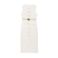Vestido Largo Negro Para Mujer Estilo Casual Elegante Con Botones Y Manga Corta Para Primavera Verano 2025 Vestidos De Polyester A-Line - details 39