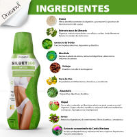 DRASANVI - SILUET360 Jarabe Détox - Promueve la desintoxicación del cuerpo - 600 ml - Sabor piña - details 2
