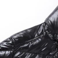 Chaqueta De Moda Para Hombres TRAF Negra Invierno Con Volante Grueso 90% Plumas Blancas Cierre De Cremallera Estilo Casual Sólido Talla Regular - details 5