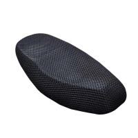 Cubierta De Asiento De Motocicleta 3D Transpirable Con Malla Protección Aislante De Calor Antideslizante Solar Absorción De Choques Cojín De Aire Para Motocicleta - details 8