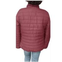 Cazadora pluma Geographical Norway burdeos para mujer de estilo casual  - Envío rápido - ¡Compra ya!- La Hormiga Negra - details 1