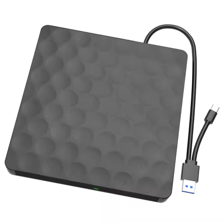 Grabadora de Blu-Ray móvil externa con USB 3,0, TYPE-C grabadora de DVD, Unidad de Blu-Ray portátil, compatible con 3D, 25G, 50G, para ordenadores portátiles de escritorio - 1