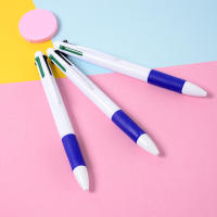4pcs Pluma Bolígrafo Retráctil De Gel 0.7mm En 4 Colores Multi-Función Para Estudiantes Y Oficina Suministros Escolares Y De Oficina Estación De Trabajo - details 9