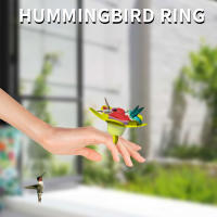 Alimentador de anillo de colibrí amarillo y rojo, herramienta para atraer colibríes, alimentador de pájaros para jardín al aire libre - details 4