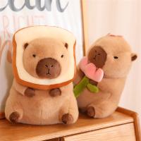 Muñeco De Peluche Capybara Lindo Suave Para Decoración De Habitación Regalo De Cumpleaños Para Niños Material De Poliéster - details 0