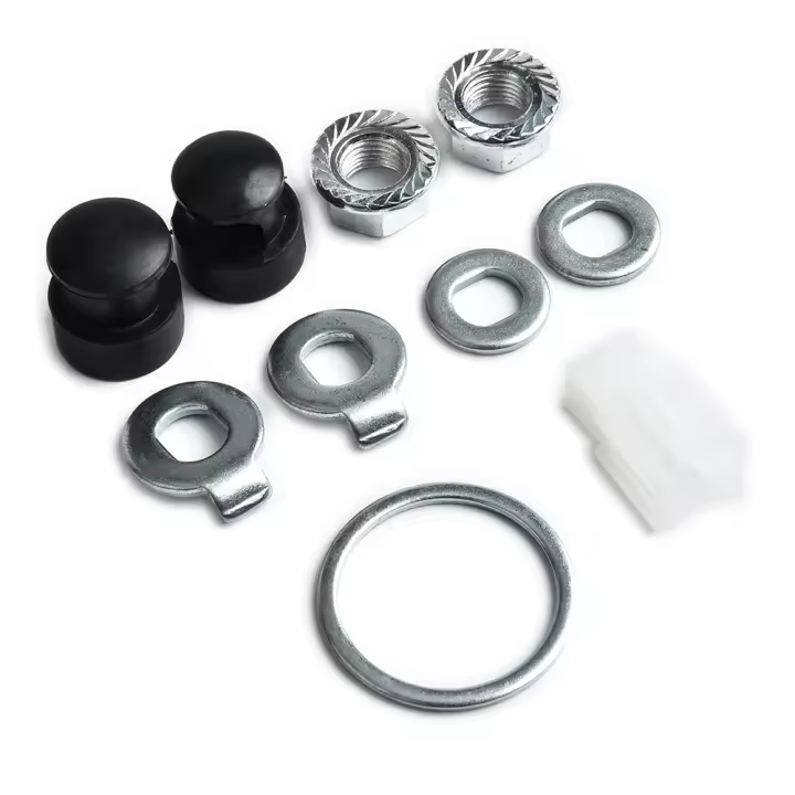 Motor De Eje Para Bicicleta Eléctrica Con Tornillo De Bloqueo M12/M14 Y Aro De Bloqueo Pieza De Accesorios Para Bicicleta Eléctrica 12/14mm De Eje 500W-5000W - 1