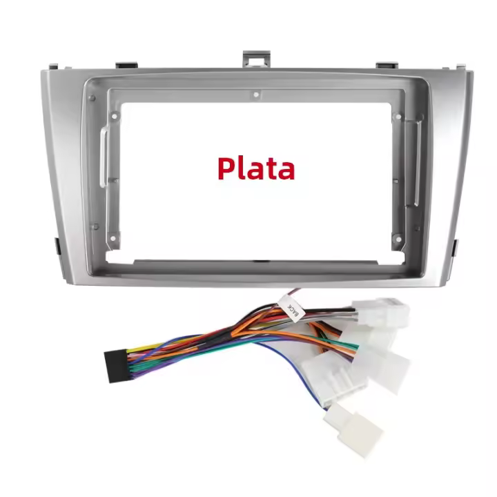 Kit De Panel De Alineación Para Radio De Coche MEKEDE Compatible Con Toyota Avensis 2002-2008 Adaptador Marco Cable - 1
