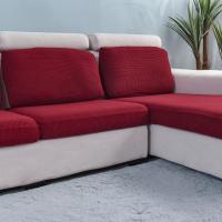 Funda De Sofá Elástica Gruesa En Color Sólido Protector De Muebles Para Sala De Estar Funda De Cojín De Sofá Desmontable - details 16