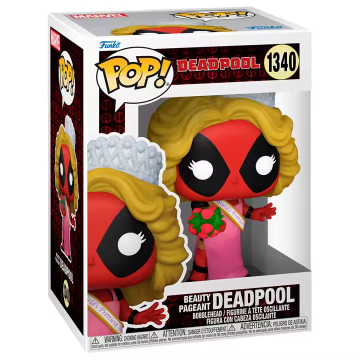 Funko Pop Marvel Deadpool Beauty Pageant 76075-Figura de Vinilo Coleccionable - Idea de Regalo- Mercancia Oficial - Juguetes para Niños y Adultos - Movies Fans - Muñeco para Coleccionistas y Exposición - 1
