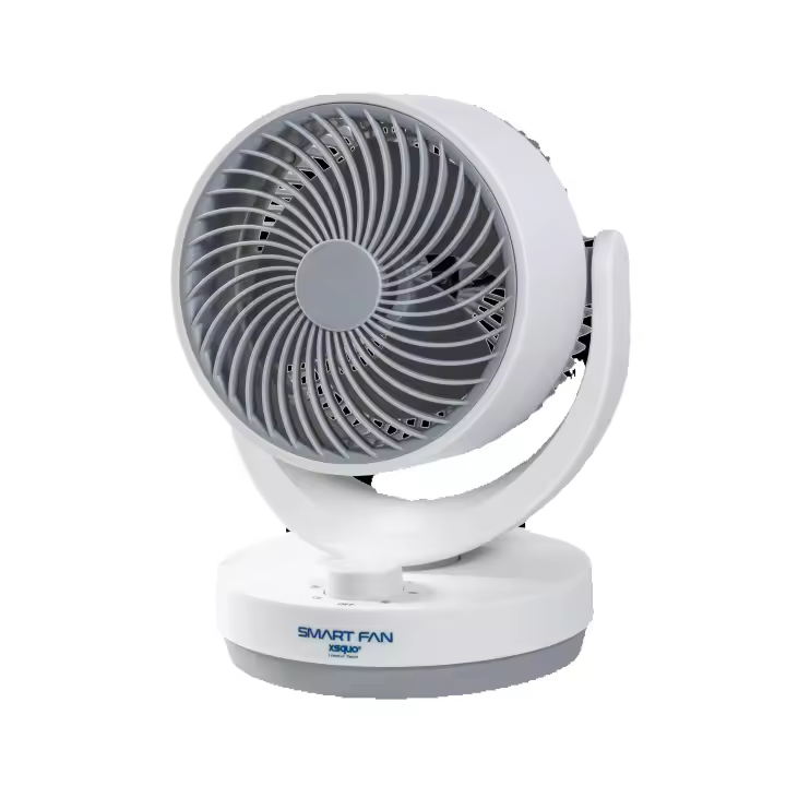 Ventilador compacto Smart Fan con tecnología de retro circulación de aire - Máximo flujo de aire, mínimo consumo energético - Oscilación automática - XSQUO Useful Tech - 1
