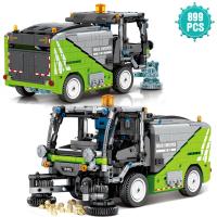 Kit De Construcción De Ciudades 899PCS Con Cisne Soplador Y Otras Máquinas De Mano Para Niños Y Adultos Juguetes Educativos De Bloques De Plástico Compatible Con Lego - details 0