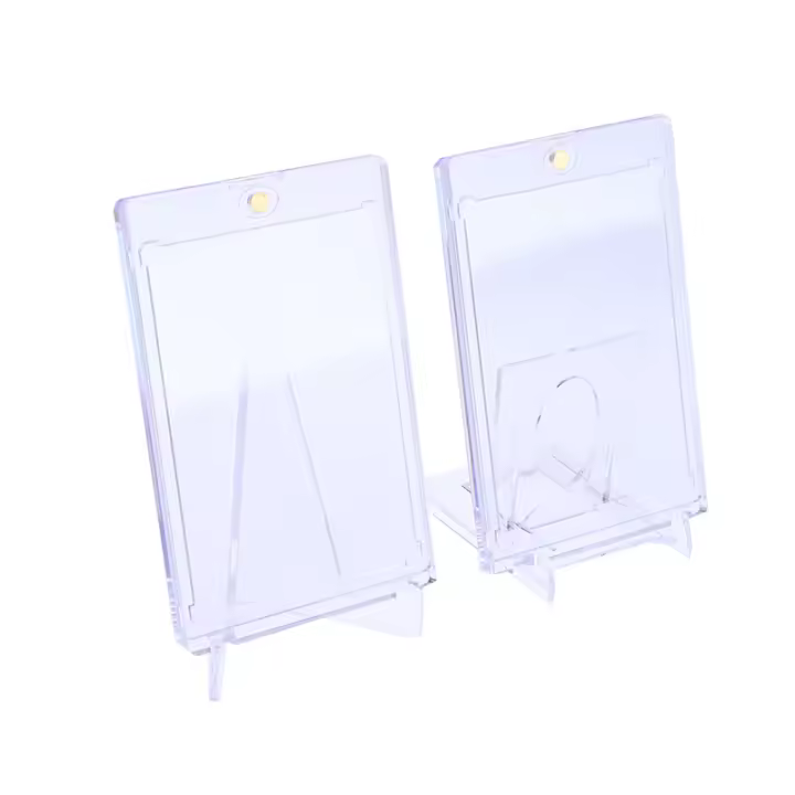 Estuche De Cartas De Deporte Y Yugioh 35PT Con Soporte Magnético Y Protector De Tarjetas En Plástico Rígido Para Colección De Juegos - 1
