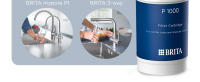 BRITA Filtro de Agua P1000 | 1 Unidad | Compatible con Sistema de Filtración mypure | Filtra hasta 1.200L | Reduce cal, cloro y metales pesados | Mejora el sabor del agua | Fácil instalación | Sin BPA | Tecnología de filtración avanzada - details 1