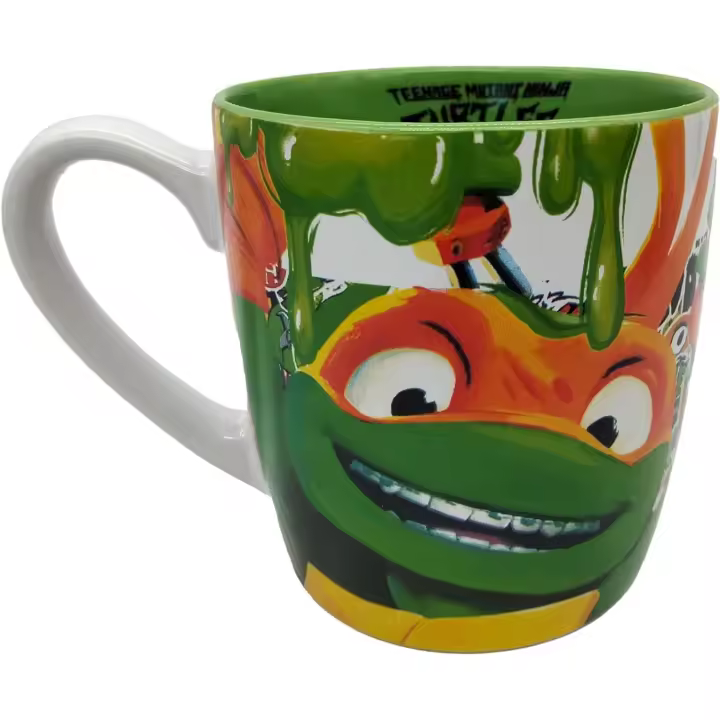 Tortugas Ninja CYP Taza Cerámica Michelangelo 350 ML - 1