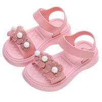 Nuevos Sandalias De Verano Para Niñas Zapatos Deportivos Casuales Con Perlas Y Flores Suela Suave Antideslizante Tallas 24-35 - details 4