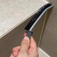 Cepillo De Limpieza Para Grout De Piso Escobilla Rigida Para Azulejos Pequeños Cepillo De Limpieza Para Ranuras De Ventanas Y Ganchos Ecológico Y Doméstico - details 0