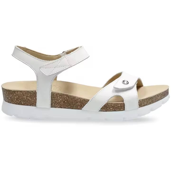 Sandalias Panama Jack  para mujer en color blanco - 1
