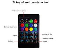 Cadena De Luces LED Inteligente Bluetooth APP 10M Impermeable Para Decoración De Árboles Y Interiores Con Control Remoto Infrarrojo Y USB - details 10