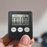 Temporizador De Cocina Digital LCD Mini Magnético Para Deportes Ejercicio Hornear Cocina 1-5pcs - details 2