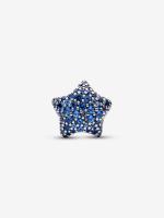 Pandora - Charm de Estrella with lamatives pavé-Plata de Lei - details 1