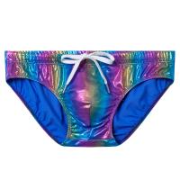 Bikini Briefs De Natación Para Hombre Estilo American Flag Print Sexy Shorts De Playa Traje De Baño Con Patrón De Estándares - details 26