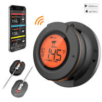 Termómetro Digital Inalámbrico Para Cocina Y Barbacoa Con Bluetooth Control Remoto Smart Probes Aplicación Móvil Compatible - details 0
