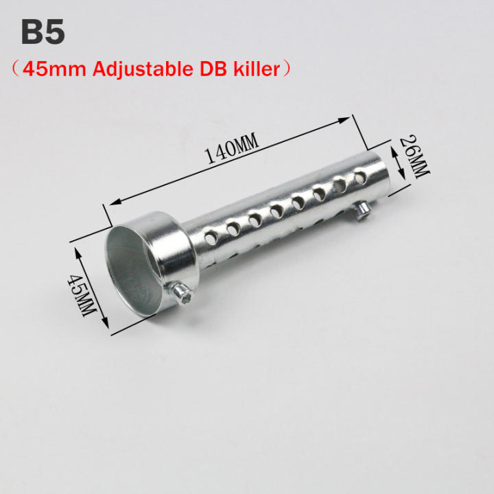 Motorcycle Db Killer Universal Motorcycle Exhaust DB Killer / Baffle - Stainless Steel Silencer Insert Muffler Silencer - Foto 4
