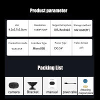 Cámara Mini Wireless WiFi Monitor Remoto Pequeña IP Cámara De Seguridad Doméstica P2P HD 720P Sin Memoria Integrada MicroSD / TF - details 10