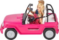 Barbie - Muñeco Ken y muñeca Barbie con su coche de playa Mattel CJD12 - details 4