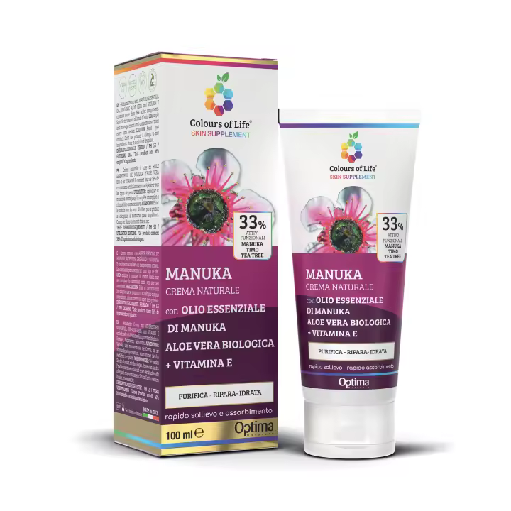 Cream de Manuka; Cream Cuerpo with aceite esencial de Manuka, purifica, repara, hihydrata 100 mL Colors Of Life - 1