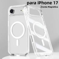 Funda Magnética Fuerte Para iPhone 17 pro Max/17Pro/17Air Cubierta Transparente Compatible Con Magsafe Para Carga - details 3