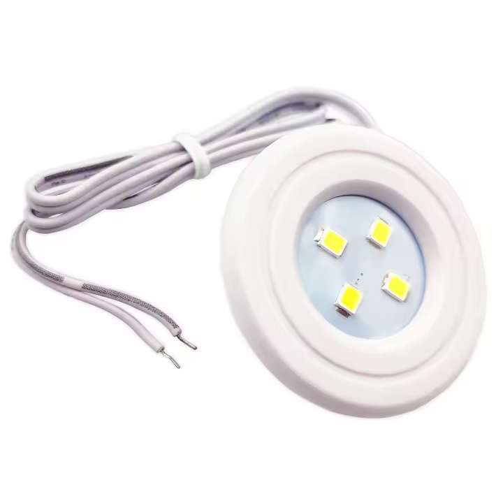 LED ATOMANT Mini Downlight 1W, Luz Blanca Fría (6500K), Corte 39mm, Empotrable ideal para Armarios, Muebles, Vitrinas y Estanterías, Diseño compacto, Bajo consumo energético y Fácil instalación - 1