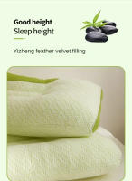 Almohada De Dormir Antibacteriana De Fibra De Bambú Y Carbono 3D Para Adultos Y Estudiantes Almohada De Cuello Con Núcleo Para Hogar U-Shape 100% Algodón 300TC - details 9