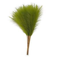 10PCS Pampas De Paja Fluffy 55CM Decoración Bohemia Para Fiesta Y Hogar Plantas Artificiales De Rabo De Sapo Para Boda - details 21